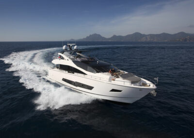 Rénovation salon yacht 30m