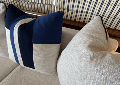 Rénovation salon yacht 30m